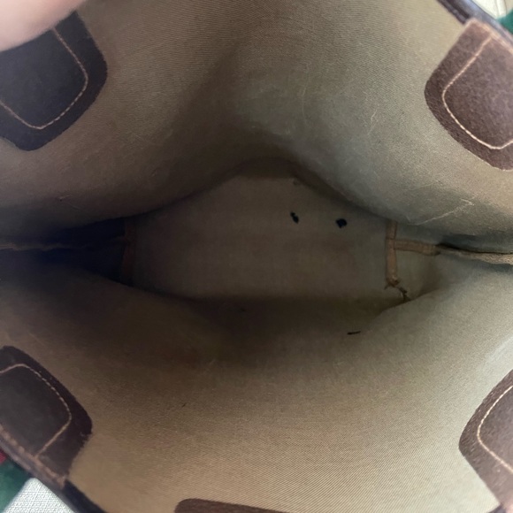 Authentic Gucci vintage web sherry line tote bag 89.02.003 (X16) - Picture 10 of 16